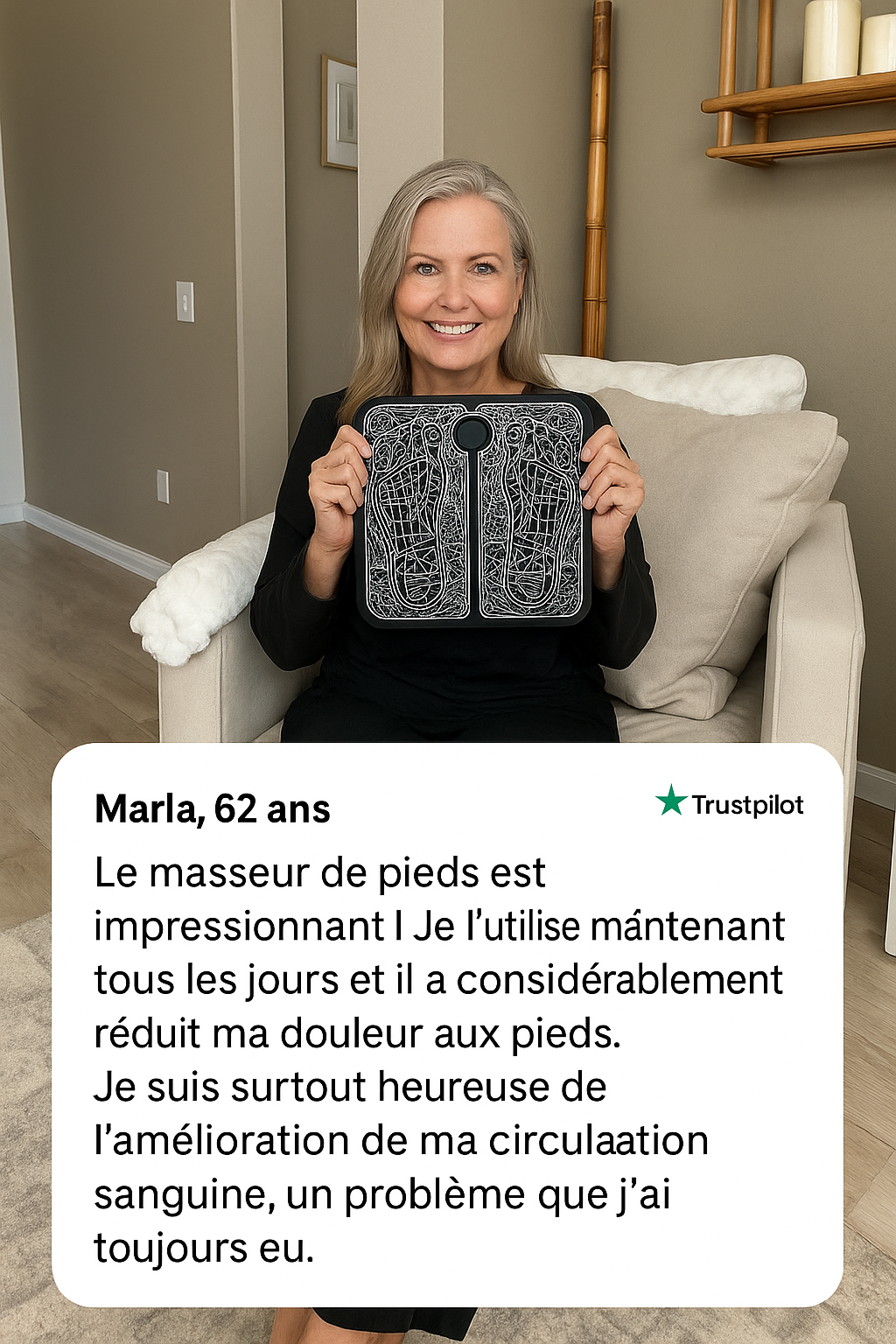 Soulagemax™ Massager pour les pieds