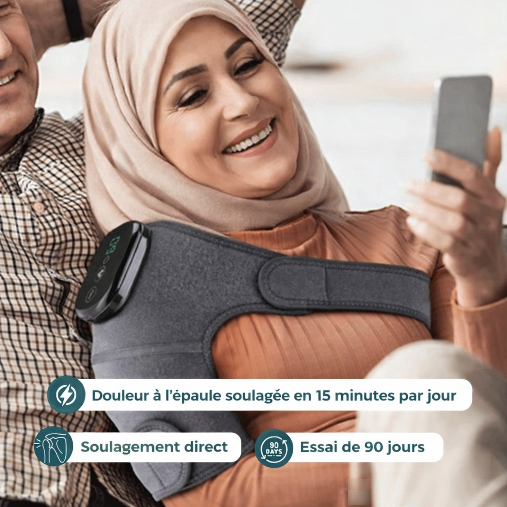 SoulageMax™ 3-en-1 Masseur d’Épaule