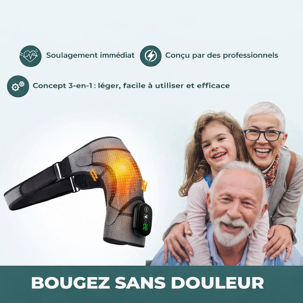 SoulageMax™ 3-en-1 Masseur d’Épaule