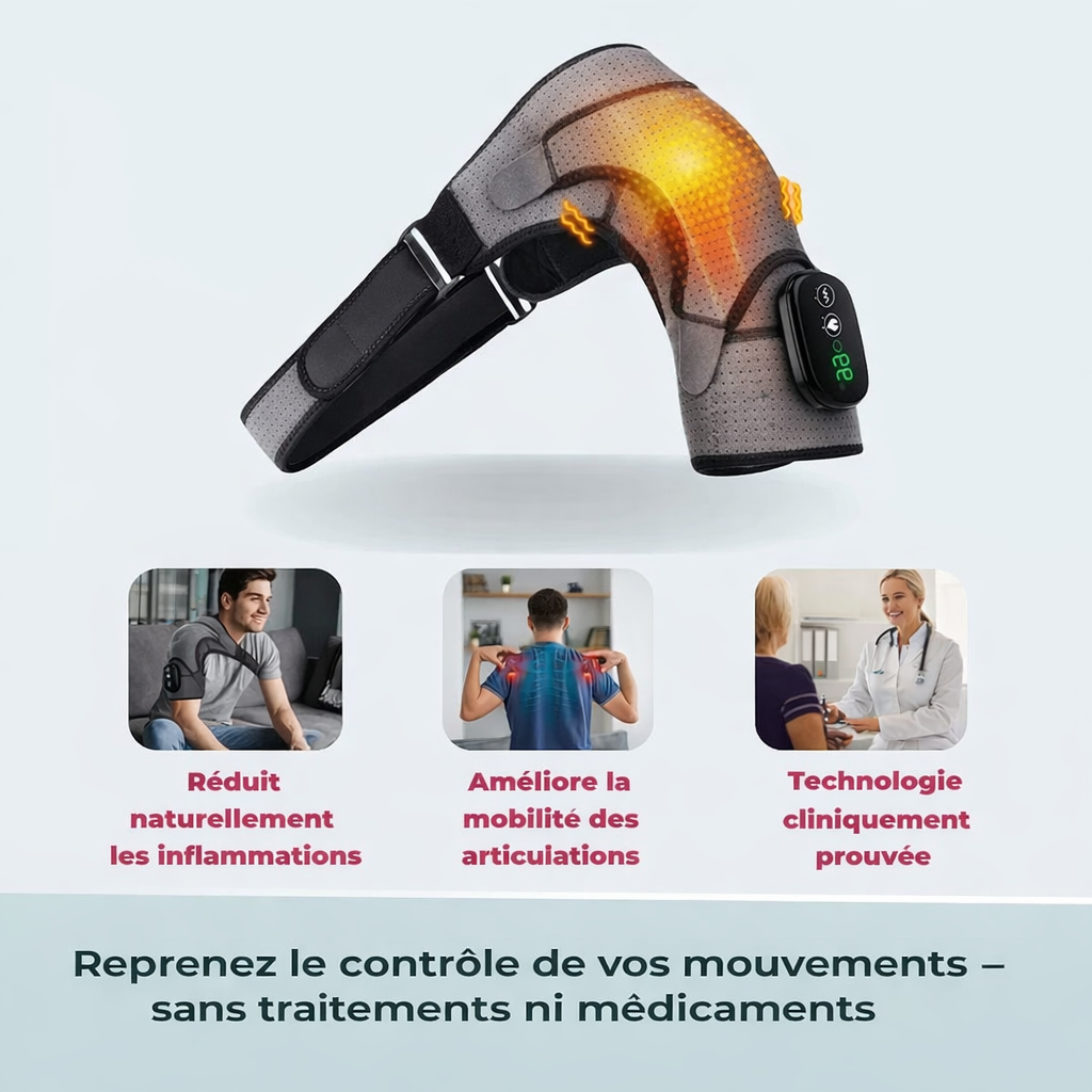 SoulageMax™ 3-en-1 Masseur d’Épaule