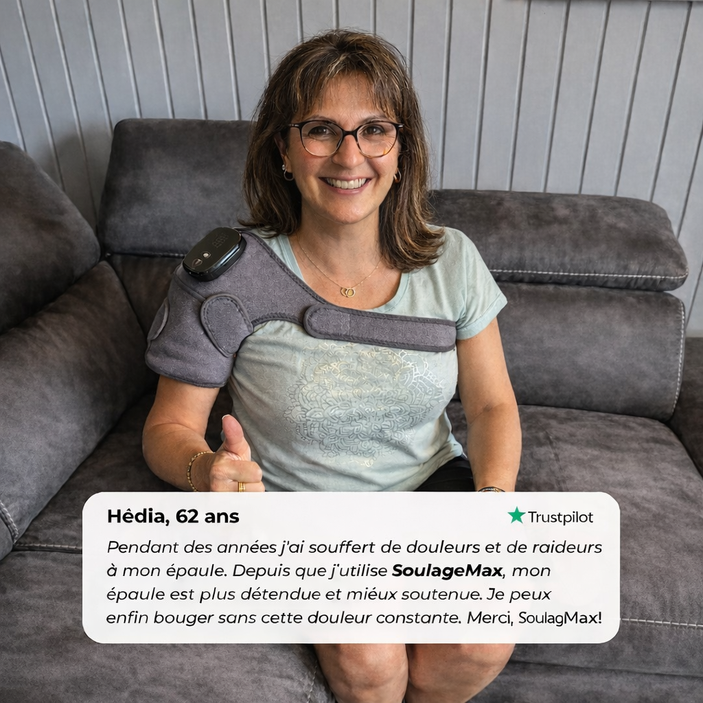 SoulageMax™ 3-en-1 Masseur d’Épaule